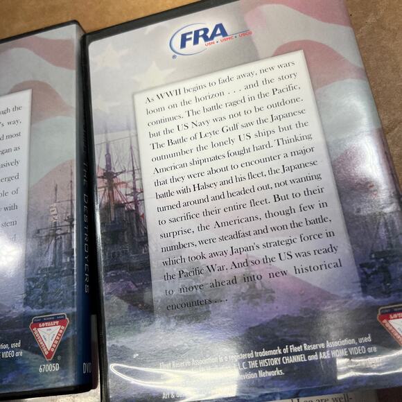 FRA Shipmates 6 DVD Series History of the U.S. Navy Seals plus others SEE PICS - Picture 7 of 13